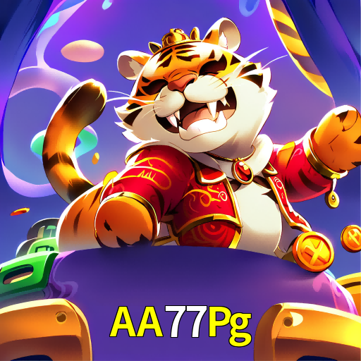 Imagem promocional da AA77Pg mostrando a plataforma e suas vantagens